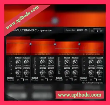 [多频段压缩器插件]Cut Through Recordings M4 Multiband Compressor v2.0.7 [WiN, MacOSX, Linux]（14Mb）