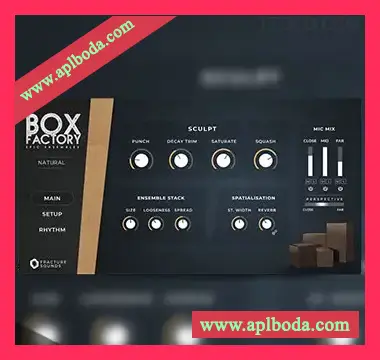 [独特电影打击乐器音源]Fracture Sounds Box Factory [KONTAKT]（2.4Gb）