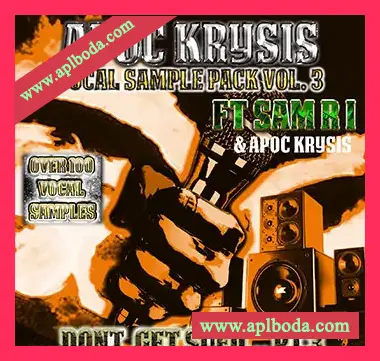 [嘻哈人声采样]Apoc Krysis Vocal Sample Pack Vol.3 [WAV]（84Mb）