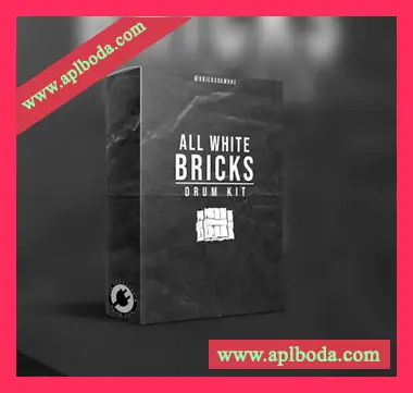 [嘻哈说唱鼓采样包FL工程模板]The Producers Plug Bricks Da Mane All White Bricks (Drum Kit) [WAV]（118Mb）