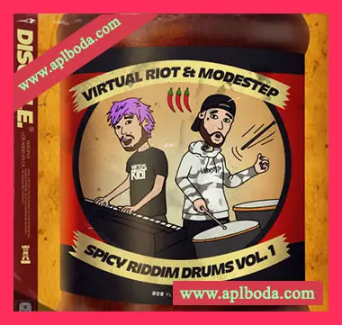 [Dubstep鼓组采样]Disciple Samples Virtual Riot x Modestep Spicy Riddim Drums Vol.1 [WAV]（239Mb）