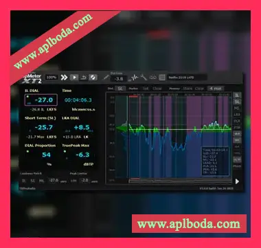 [响度测量插件]TBProAudio dpMeterXT3 v3.0.10 [WiN, MacOSX]（12Mb）