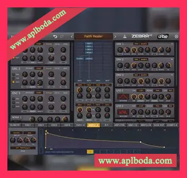 [预置合成器插件]Heckmann Audio u-he The Dark Zebra v2.9.3 CE [WiN]（55Mb）