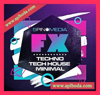[简约科技浩室FX音效采样]5Pin Media FX Plus Techno, Tech House and Minimal [WAV]（310Mb）