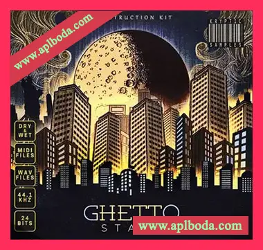 [嘻哈说唱素材]Kryptic Samples Ghetto State [WAV, MiDi]（648Mb）