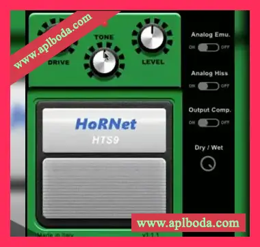 [电子管吉他尖叫踏板插件]HoRNet HTS9 v1.2.0 [WiN]（1Mb）