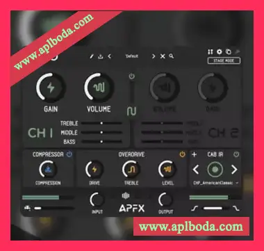 [意大利吉他放大器插件]APFX Audio PRIMO v1.4.1 [WiN, MacOSX]（26Mb）
