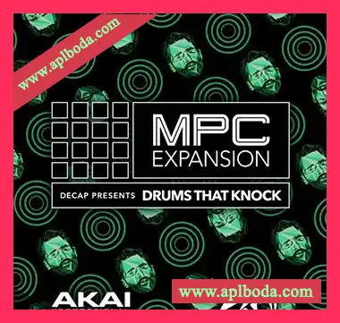 [MPC扩展嘻哈说唱]Akai Professional DECAP Drums That Knock v1.0.2 [WiN]（262Mb）