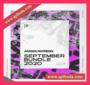 [鼓打贝斯采样Serum预置Ableton工程模板]Amoss Patreon September Bundle 2020（3.21Gb）