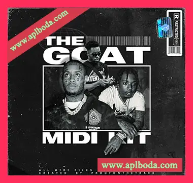 [嘻哈陷阱MiDi素材]ProofOnTheTrack The Goat Midi Kit（12Mb）