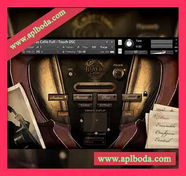 [大提琴音源]Embertone Blakus Cello 24-bit Edition [KONTAKT]（5.82Gb）