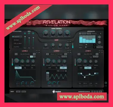 [竖琴合成器音源]Sound Yeti Revelation Fusion Harp [KONTAKT]（1.71Gb）