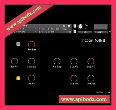 [C7钢琴音源]Sampletekk 7CG MkII [KONTAKT]（6.38Gb）