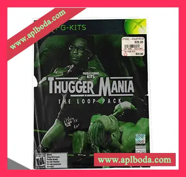 [嘻哈说唱素材]WhoIsJBeats Thugger Mania Sample + MIDI Pack [WAV, MiDi]（186Mb）