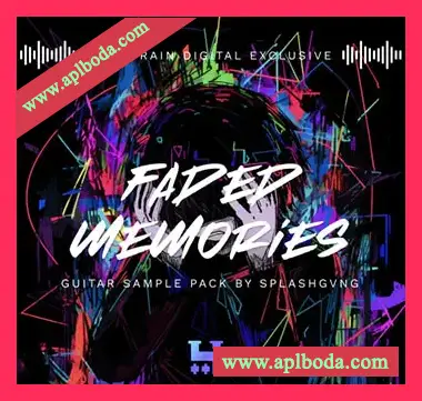 [灵魂RnB采样]TrakTrain Faded Memories Guitar Sample Pack by SPLASHGVNG [WAV]（897Mb）