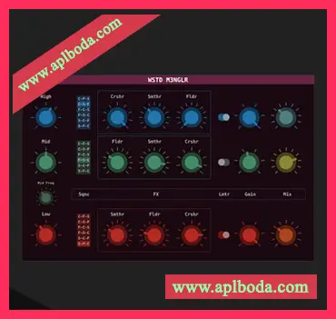 [三频段扭曲失真效果器插件]Wasted Audio WSTD M3NGLR v1.1.1 [WiN, MacOSX, LiNUX]（22.84Mb）