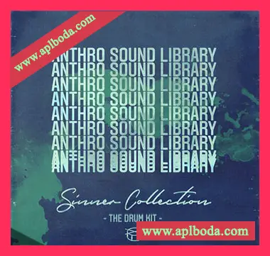 [嘻哈RnB鼓组采样]Anthro Sound Library Sinner Collection The Drum kit [WAV]（19Mb）