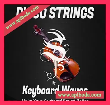 [迪斯科弦乐音源]Keyboard Waves Disco Strings for Kontakt [KONTAKT]（65Mb）