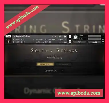 [飞天弦乐]Musical Sampling Soaring Strings [KONTAKT]（4Gb）