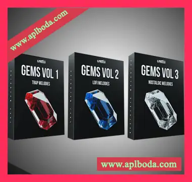 [嘻哈说唱陷阱综合包]Cymatics Gems Melody Bundle [WAV, MiDi]（308Mb）