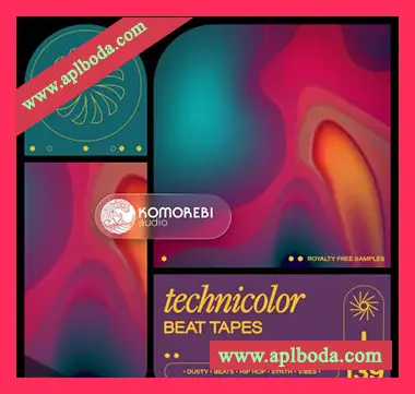 [氛围慢摇采样]Komorebi Audio Technicolor Beat Tapes [WAV]（179Mb）