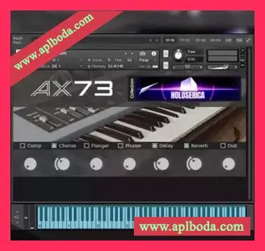 [合成器音源]Martinic AX73 Sample Library [KONTAKT]（19.37Gb）