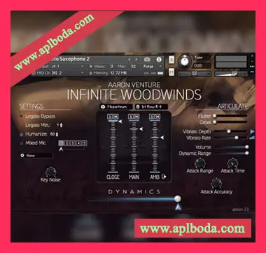 [木管音源]Aaron Venture Infinite Woodwinds v2.0 [KONTAKT]（8.92Gb）