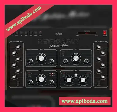 [LoFi效果器多声部颤音合唱插件]JMG Sound Retronaut v1.4 [WiN]（14Mb）