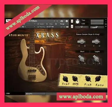 [电贝司音源]XPERIMENTA XBass v2.1 [KONTAKT]（298Mb）