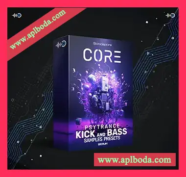 [迷幻恍惚舞曲采样Serum预置]Sonicspore CORE Psytrance Kick and Bass（14Mb）