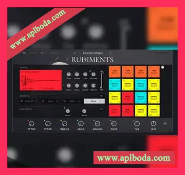 [流行嘻哈鼓组音源]Native Instruments Rudiments v1.1.0 [KONTAKT]（188Mb）
