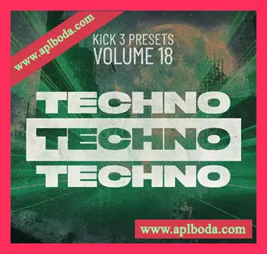 [KICK插件预设泰克诺舞曲]Sonic Academy KICK Presets Vol.18 Techno（20Mb）