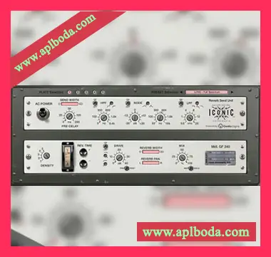 [GF240金箔板混响插件]Iconic Instruments GF240 Plate Reverb v1.0.1 [WiN]（61.9Mb）