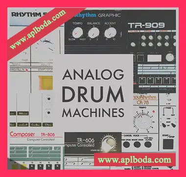 [简约科技浩室鼓机采样]Whitenoise Records Analog Drum Machines [WAV]（6Mb）