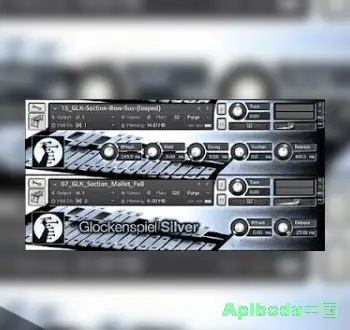 [钟琴木槌音色弓法音色音源]MA-Simon Silver Glockenspiel [KONTAKT]（175Mb）