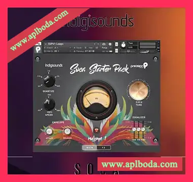 [特立尼达狂欢节鼓打击音源]Indigisounds Soca Starter Pack [KONTAKT]（154Mb）