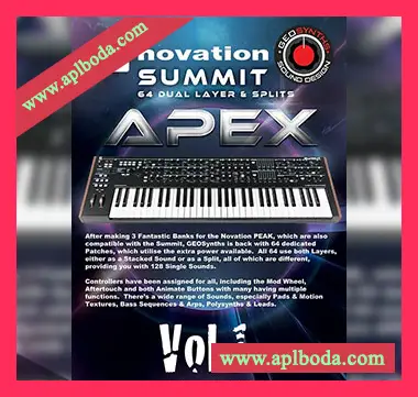 [Summit预置氛围驰放]GeoSynths Apex Vol.1（673Kb）