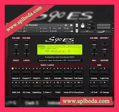 [键盘综合音源]Júnior Porciúncula Yamaha S90 ES v1.6 [KONTAKT]（1.22Gb）