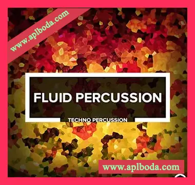 [科技浩室泰克诺舞曲打击乐采样]Audiotent Fluid Percussion [WAV]（8Mb）