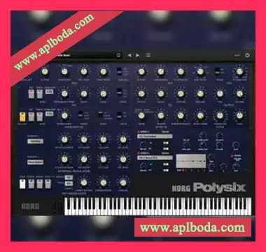[6复音模拟合成器]KORG Polysix v2.4.0 [MacOSX]（19Mb）