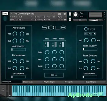 [影视音源]Fingerprint Audio SOLE [KONTAKT]（608Mb）