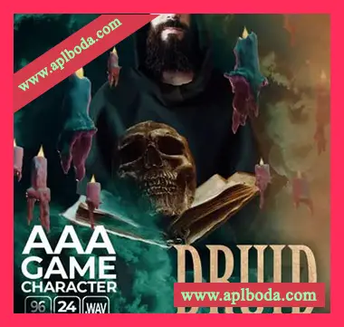 [德鲁伊游戏角色音效FX采样]Epic Stock Media AAA Game Character Druid [WAV]（229Mb）
