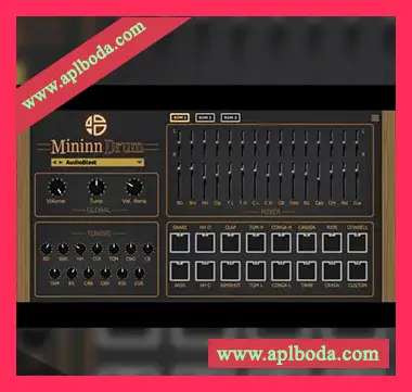 [80年代著名鼓机插件]Audio Blast MininnDrum v1.3.0.1 [WiN]（20Mb）