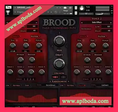 [影视黑暗沉思音景FX音源]Audio Reward Brood v1.2 [KONTAKT]（2.47Gb）