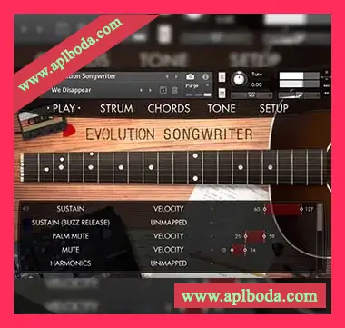 [钢弦吉他音源]Orange Tree Samples Evolution Songwriter KONTAKT（5.33Gb）