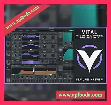 [频谱扭曲波表合成器]Vital Plus v1.0.8 [WiN, MacOSX]（550Mb）