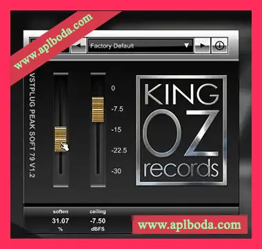 [峰值平滑插件]King OZ VSTplug peak soft 79 v1.2 RETAiL [WiN]（16Mb）
