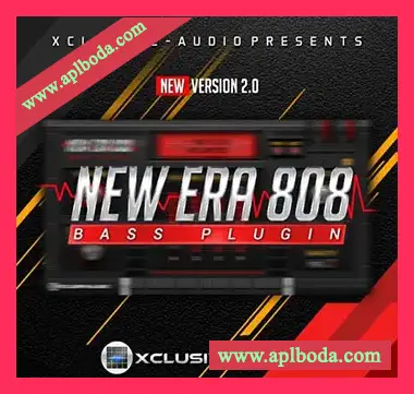 [鼓低音合成器插件]Xclusive Audio New Era 808 Bass Plugin v2.0 [WiN]（93Mb）