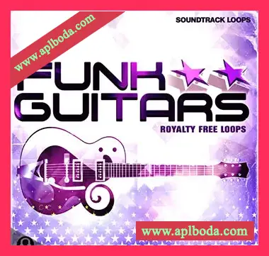 [迪斯科放克浩室吉他素材Ableton扩展]Soundtrack Loops Funk Guitars [WAV, AiFF, ALP]（333Mb）