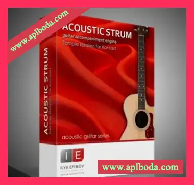 [原声扫弦吉他音源]Ilya Efimov Acoustic Guitar Strum v1.52 [KONTAKT]（2.17Gb）